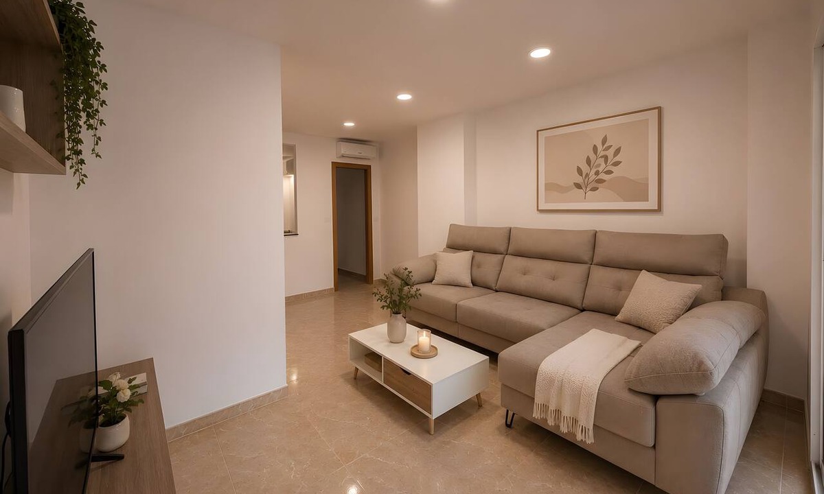Oliva Apartment | Apartment 'Edificio Marly' with Private Terrace, Wi-Fi and Air Conditioning