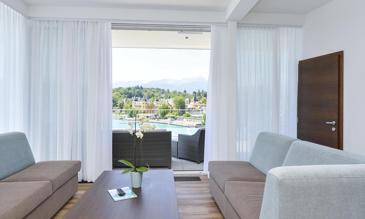 Velden am Worther See Apartment | Boutique Hotel Wörthersee Penthouse 412 4OG - Boutique Hotel Wörthersee Penthouse 412