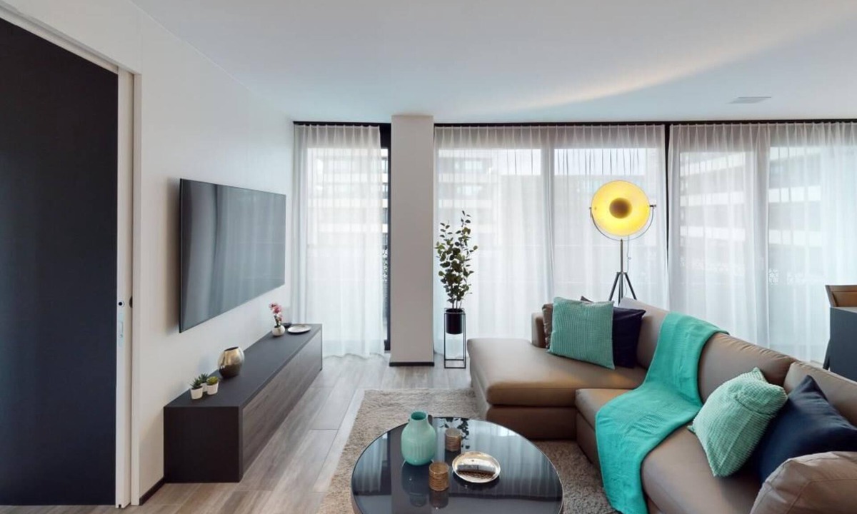 Uster District Apartment | Bright & Contemporary 1 Bed Apartments with Terrace! Block E, Sonnentalstrasse