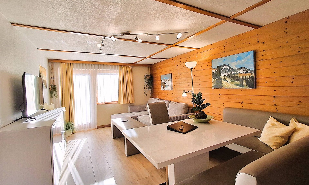 Schruns Apartment | Ferienwohnung Mitten in Schruns mit 2 Schlafzimmer, 2 Badezimmer und Terasse