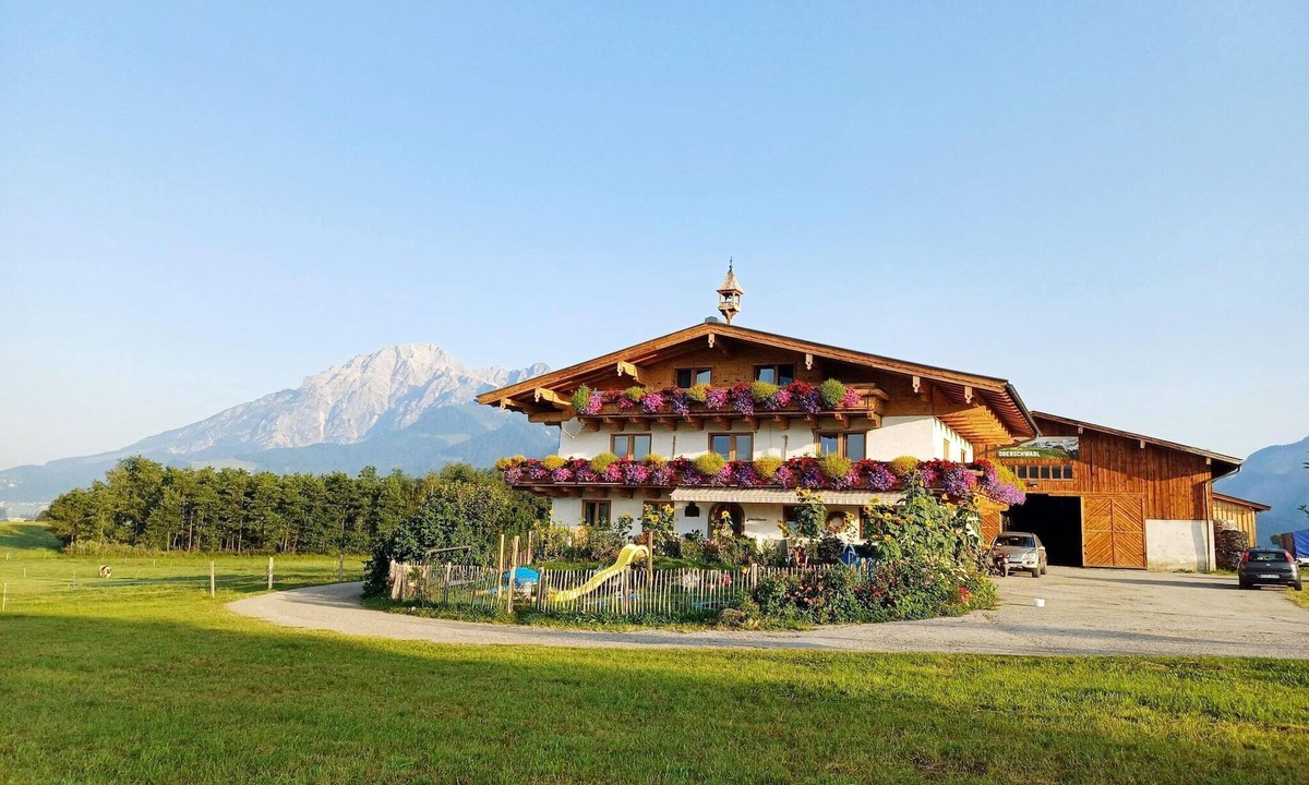 Saalfelden am Steinernen Meer Apartment | Holiday on an organic farm near ski slopes