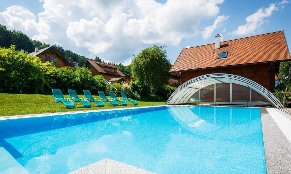 Schlierbach House | Nice apartment in villa for 6 people with WIFI, pool, TV, terrace and pets allowed