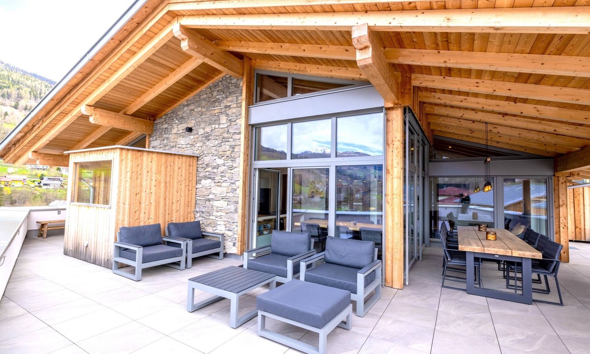 Sankt Lorenzen ob Murau Apartment | Penthouse with big terrace and outdoor sauna