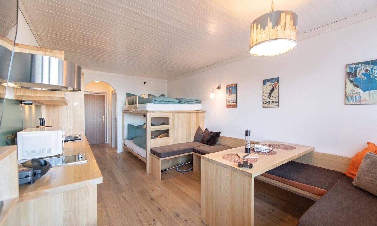 Casola Apartment | Studio Apartment 'Mountain View Corones' at the summit of Kronplatz/Plan de Corones