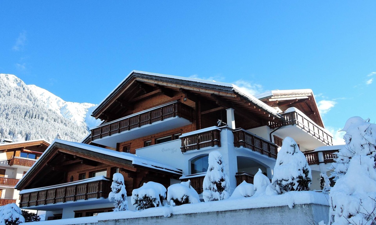 Klosters Platz Apartment | Stunning Setting and Views From This Family Chalet in renowned Klosters.
