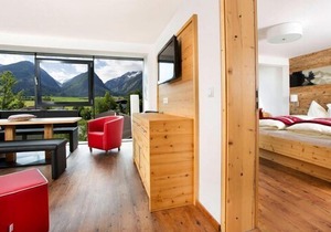Apartment in Neukirchen with a balcony