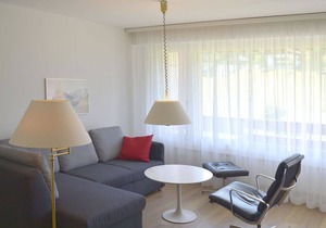 Lovely apartment for 2 guests with WIFI and balcony in Parpan