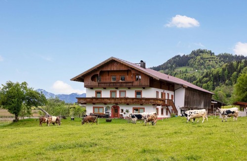 Walchsee Apartment | Alpenloft on the farm, near Walchsee
