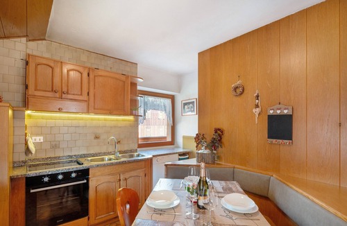 Pozza di Fassa Apartment | Apartment 'Ciasa Giorgina' with Mountain View, Private Terrace and Wi-Fi