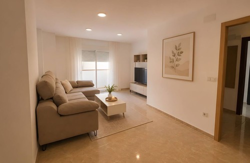 Oliva Apartment | Apartment 'Edificio Marly' with Private Terrace, Wi-Fi and Air Conditioning