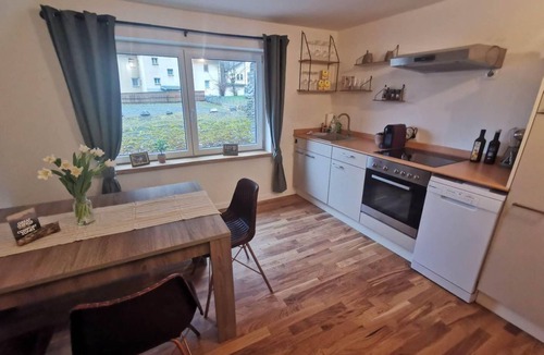 Buers Apartment | Apartment "Prinzip Hoffnung" - apartment/apartment, shower, WC, 2 bedrooms