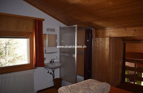 Zinal Apartment | Appartment in a building in Zinal - 1 bedroom with 1 double bed with shower and WC - 1 bedroom with