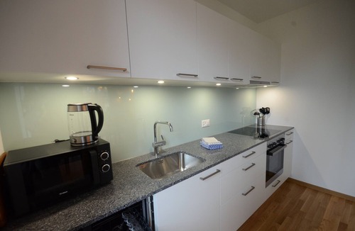 Central Interlaken Villa | Boutique Villa, sleeps 16, center of Interlaken. parking and garden