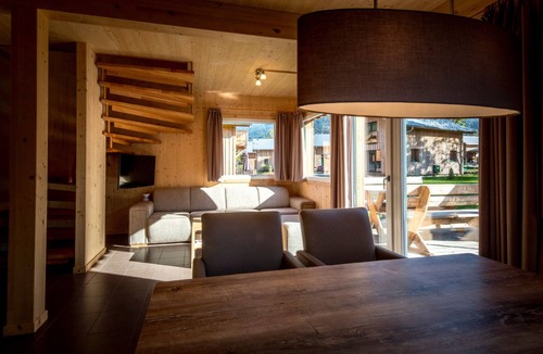 Sankt Georgen ob Murau Ski Chalet | Chalet # 44a mit 3 Schlafzimmer, IR-Sauna & Whirlpool