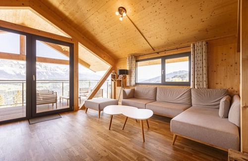 Pichl-Preunegg Ski Chalet | Chalet with panoramic sauna