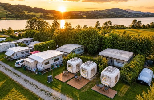 Oberhofen am Irrsee RV Rental | Cubes am Irrsee - Self Check-In