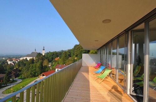 Schlierbach House | Double room with balcony and panoramic view - SPES Hotel & Seminare