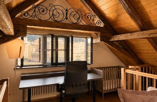 Altstadt Apartment | Historic penthouse loft with fortress view