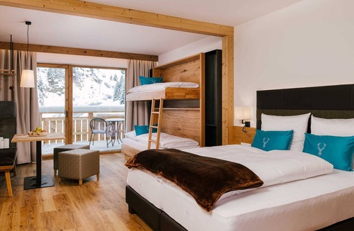 Nauders Cabin | Jochelius - 1900m - Bergresort und Restaurant - Doppelzimmer Deluxe