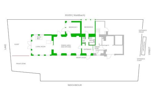 Hallstatt Apartment | Loft am See - Apartment mit Seezugang