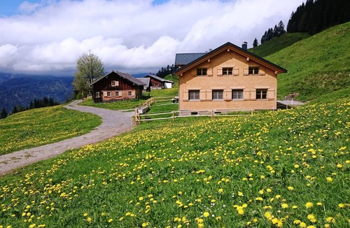 Grossdorf Ski Chalet | Luxury chalet/seminar vacation home with sauna, in the mountains of the Bregenzerwald