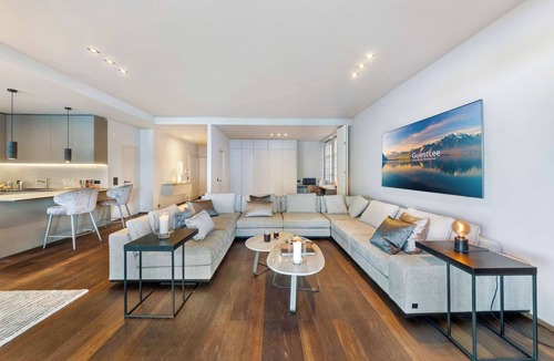 Montreux Apartment | Luxury Lakefront Loft in Montreux Swiss Reviera