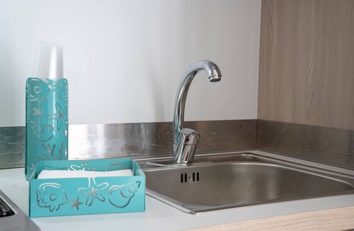 Boncore Apartment | Marea Studio with Shared Garden, Kitchen, Wi-Fi & Air Conditioning