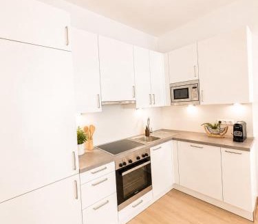 Wiener Neustadt Apartment | Modern business apartment with balcony