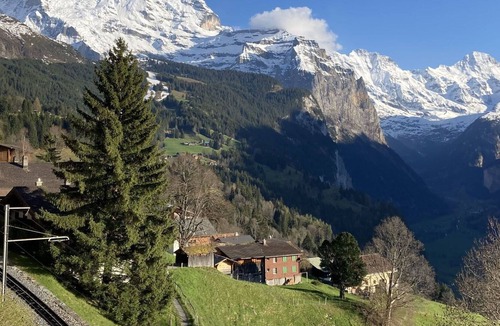 Wengen Apartment | Nice apartment for 2 guests with WIFI, TV and balcony