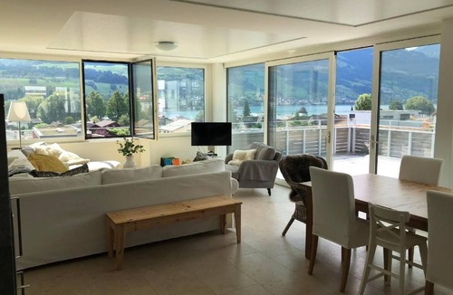 Tscheppach Apartment | Penthouse Alpenblick (6 Erwachsene & 3 Kinder) by Interhome