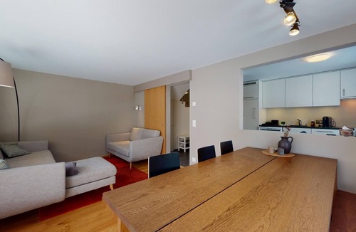 Pontresina Apartment | Renovated in 2020, 5½-room apartment on the 1st floor, distributed over two floo