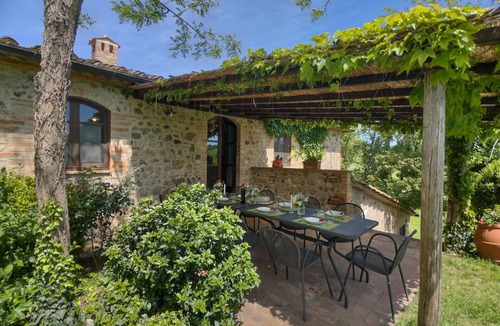 San Macario In Monte Villa | Rustic house w/private pool & garden near Siena up to 12 guests