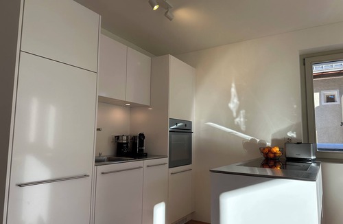 Zuoz Apartment | Terrassa Apartment: Sun Terrace, Wellness, and Alpine Charm