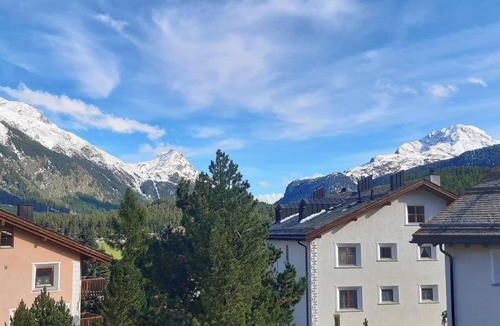Celerina-Schlarigna Apartment | The spacious 3 room apartment is located in a multi - family house at the villag