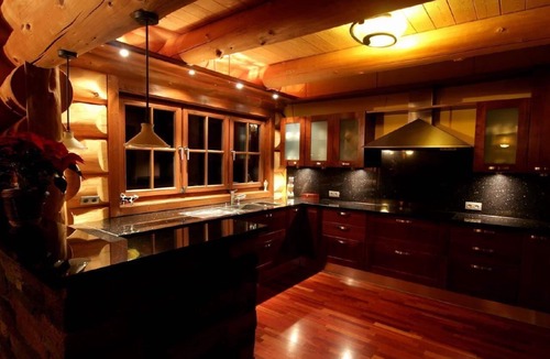 Untertschern House | Unique designer log house "Chalet Caprea"