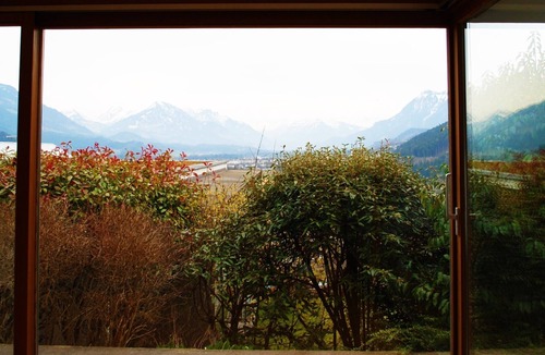 Toster Villa | Villa Noomi - Elegant design villa with mountain views, garden & fireplace in Frastanz