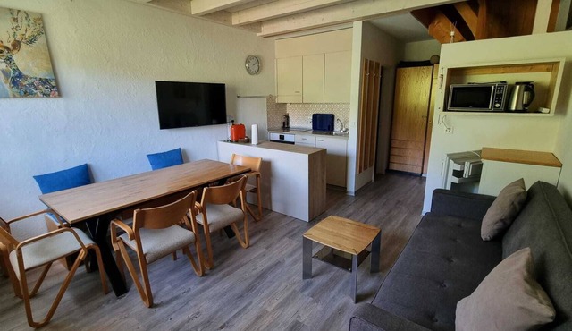 1.5 room apartment for 1 - 6 people with a view of the village of Savognin in Savognin