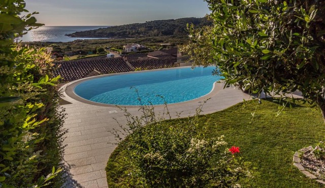 3 bedrooms villa at San Teodoro 500 m away from the beach with sea view private pool and enclosed garden in San Teodoro