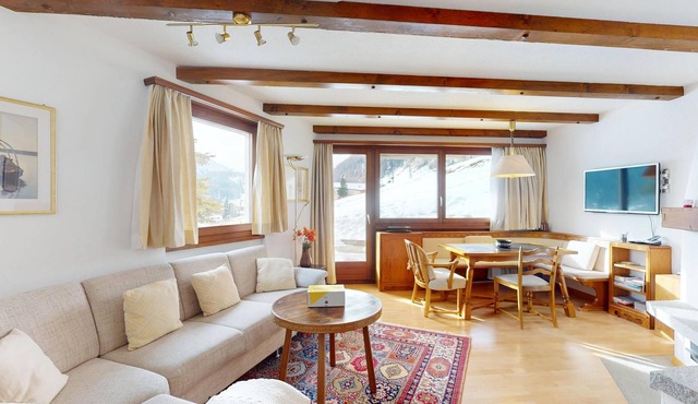 3-room apartment on the ground floor, approx. in Celerina/Schlarigna