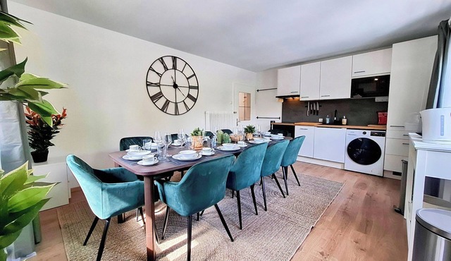 5-bedroom Family and Group apartment with WiFi and AC in Bregenz