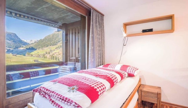 Alpine Studio for 4 in Nature Parc balcony&Parking in Diemtigen