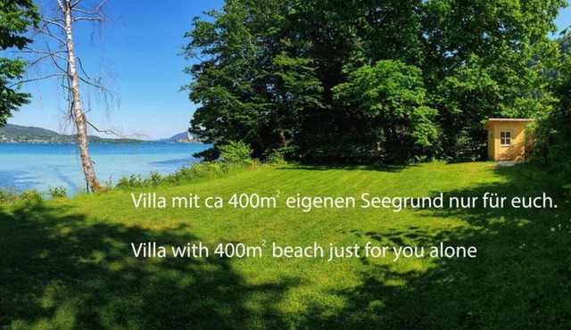 Alte Villa 400m2 Seegrund nur für euch - old villa with 400m2 beach just for you