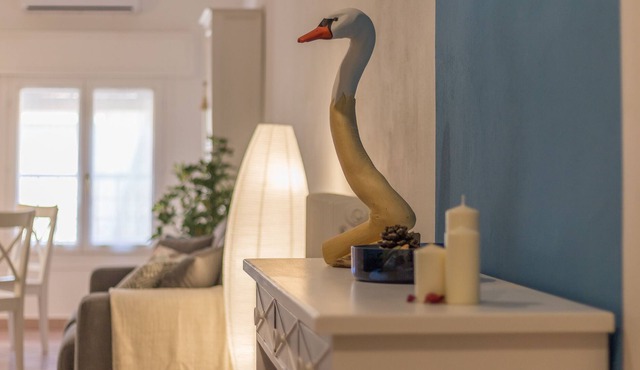 Apartment on the River Po, With two Bedrooms, in the Historic Center - Swan in Codigoro