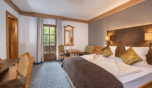 Comfort double room "LEBENSFREUDE" half board - Naturhotel Hüttenwirt