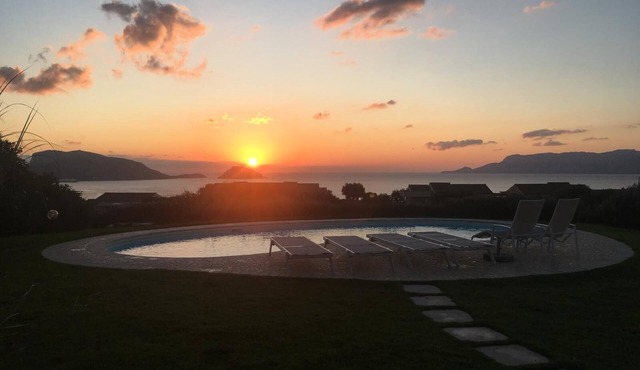 Detached villa with private pool and spectacular sea views in Golfo Aranci