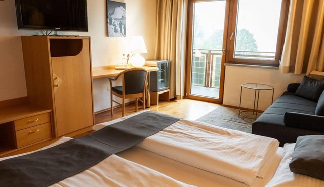 Doppelzimmer mit Dusche WC 30m² - Aparthotel Pfeffermühle