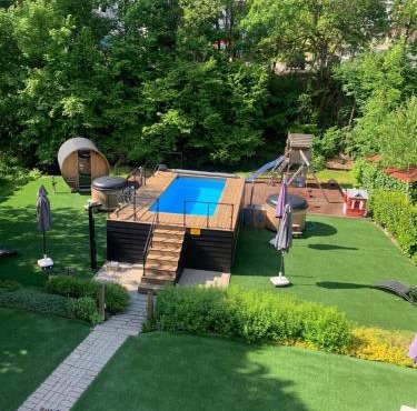 Ferienhäuser Glück Auf, Sauna, Hottubs