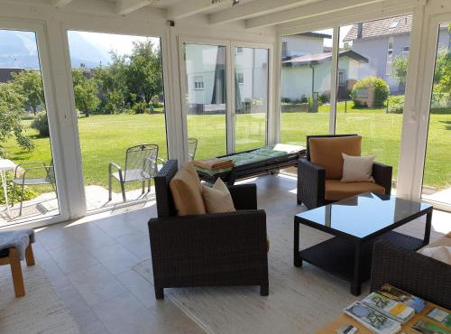 Ferienwohnung Metzler - Blick auf die Berge