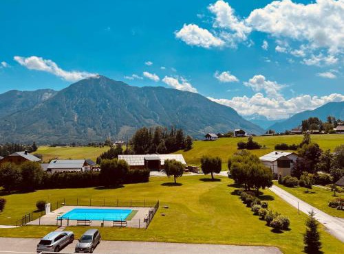 GAMSBLICK - Traumhaftes Bergpanorama, Parkplatz & Pool