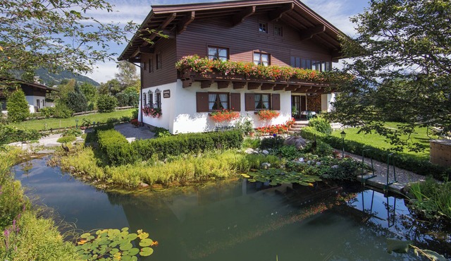 Garden apartmentMandl near Zell am See Ground floor Swimming pond Garden Sauna Dogs allowed
